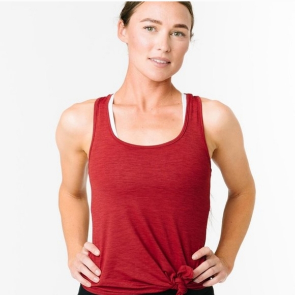 Zyia Active Raceback Side Tie Sleeveless Tank Top Sz XL - Picture 10 of 10